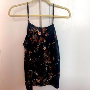 A New Day Black Floral Top